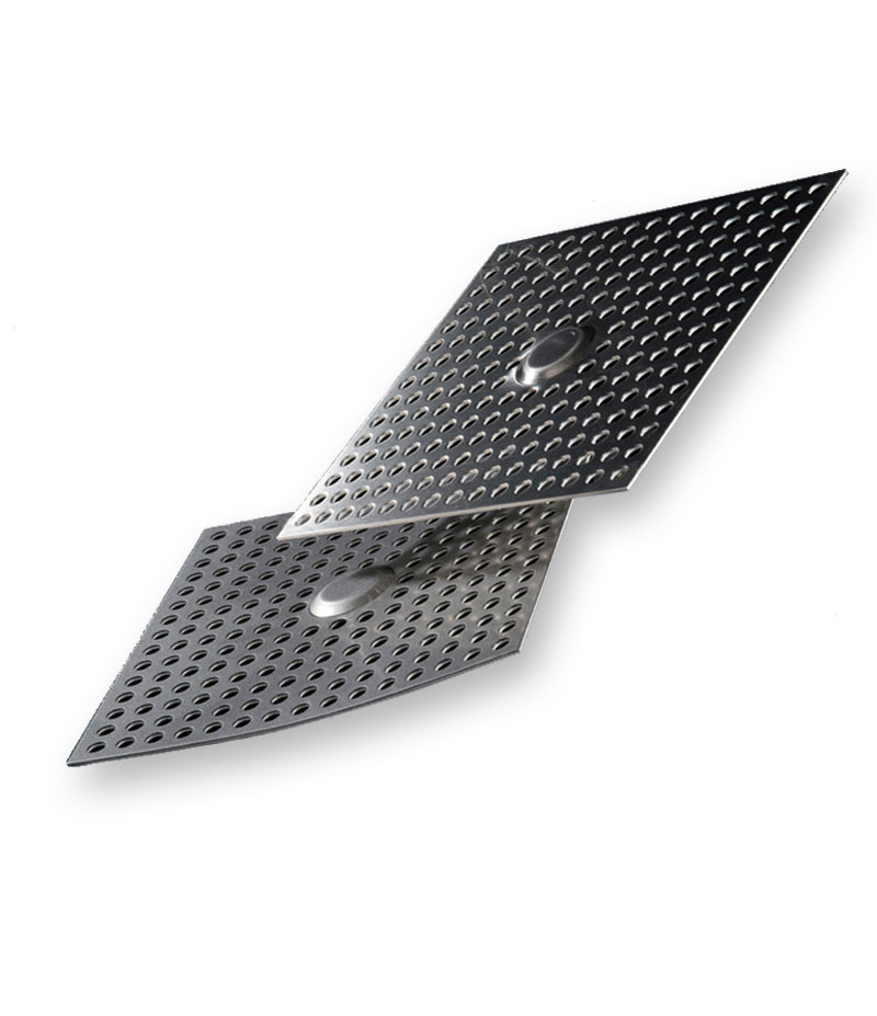 Stanzteile – Richten von gelochten Blechteilen mit aktiver Untermatritze