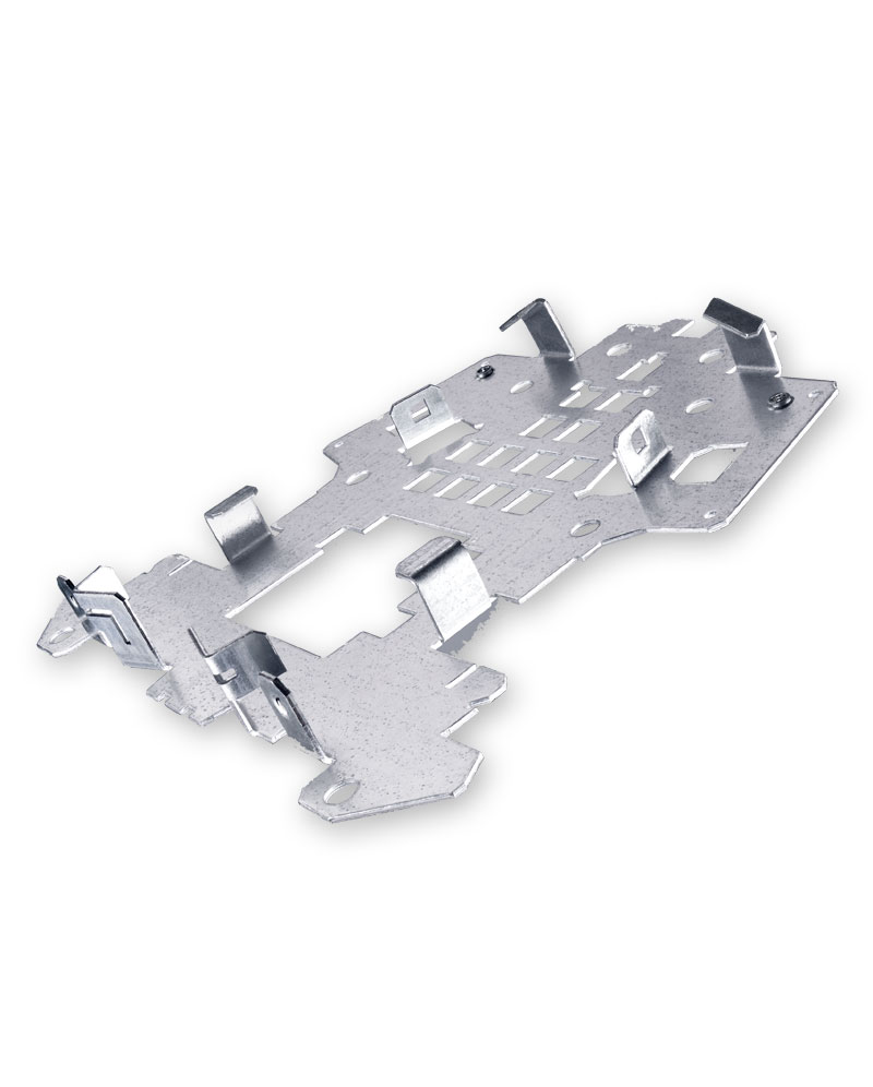 Stanzteile – Unterschiedliche Konturen in verschiedenen Größen